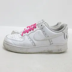 Q■【26.5cm】ナイキ/NIKE AIR FORCE 1 '07 LV8 ND2 レザースニーカー■白×緑MENS/19【中古】