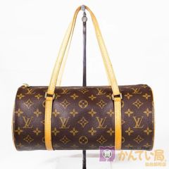 【Louis Vuitton】ルイ・ヴィトン パピヨン30 M51385 ポーチ付 モノグラム キャンバス ブラウン系 レディース ハンドバッグ ミニボストン 【中古品】 USED-AB 【9356】