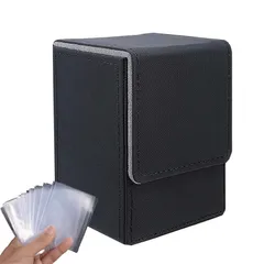 デッキケース トレカケース 透明カードホルダー100枚付き