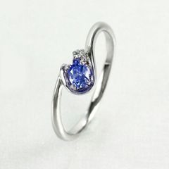Pt900 タンザナイト0.66ct ダイヤモンド リング 12.5号 3.1g - メルカリ