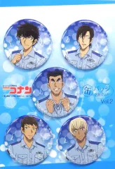 【中古】バッジ・ピンズ 集合(警察学校組) 缶バッジセットVol.2 「名探偵コナン」