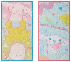 丸眞 ハーフハンカチ ポケットタオル 2枚組 サンリオ キャラクターズ パステルボーイズ 入園入学グッズ 入園入学準備 保育園 幼稚園 小学校 女の子 キャラクター ハンカチ 3065015400