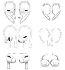 3スタイル （Pro第2世代用） 落下防止アクセサリー イヤーフック 2対応 Pro Air-Pods 紛失防止 ズレ解消 落ち防止 3ペア 3種類 AirPodsPro第2世代用イヤーフック A-Focus