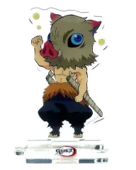 【中古】アクリルスタンド・アクリルパネル 嘴平伊之助(猪) 「鬼滅の刃 キャラクター絵巻カフェ in ufotable Cafe 繋がるランダムアクリルスタンド 第五期」