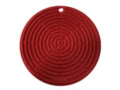 ルクルーゼ 鍋敷き 鍋つかみ シリコン トリベット 20cm 赤(KD140