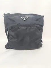 PRADA プラダ ナイロンショルダーバッグ ブラック 黒 M-1444