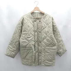 ◇ ⊇ ReNorm by A.T キルティング 長袖 ライナーブルゾン サイズF カーキ レディース E  【1502180059209】