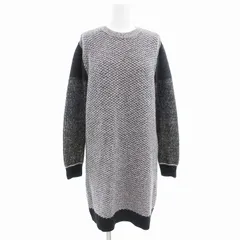 ポールスミス PAUL SMITH PAUL チュニックニット セーター クルーネック ウール 長袖 M グレー /AEのサムネイル