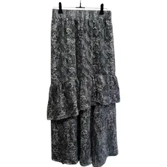 TITICACA 　チチカカ　カットジャガード ペイズリースカート フリーサイズ