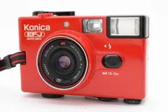 動作保証・完動品】Konica EFJ フラッシュ付きコンパクトカメラ