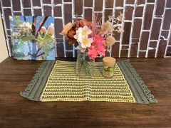 【289】ハンドメイド　レース編み　ドイリー
