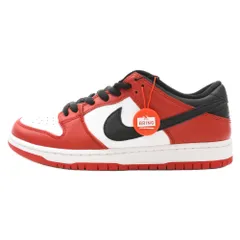 NIKE SB (ナイキエスビー) DUNK LOW J-Pack CHICAGO BQ6817-600 ダンクロー シカゴ ローカットスニーカー US9.5/27.5cm レッド/ブラック/ホワイト