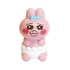 【新品未開封】おぱんちゅうさぎスクイーズマスコットお座り/OU09-02