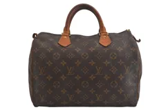 LOUIS VUITTON ルイヴィトン モノグラム スピーディ 30 ハンドボストンバッグ M41526 LV ジャンク 7296M