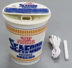 【中古】家電サプライ シーフードヌードル 加湿器 CUP NOODLE 50TH ANNIVERSARY シーフードヌードル 加湿器 BOOK special package ver. 付録 セブンイレブン・セブンネットショッピング限定