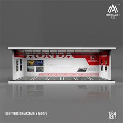 1/64 ガレージ 駐車場 ジオラマ