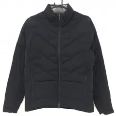 ★特価★アディダス ダウンジャケット 黒 軽量 ダウン90％ フェザー10％ メンズ M ゴルフウェア adidas