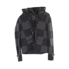ルイ・ヴィトン LOUIS VUITTON ダッフルコート LOUIS VUITTON × NIGO ジャイアントダミエ RM202M XEP HJC03W ウール ダッフルコート ジャイアントダミエ メンズ Used Aのサムネイル