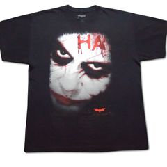 0130 00Ｓ　XL　公式　レア柄　ジョーカー　ダークナイト　ビックフェイス　HA