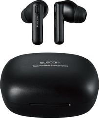 エレコム ワイヤレスイヤホン Bluetooth5.2 ノイズキャンセリング対応 AAC対応 軽量 完全ワイヤレス カナル型 ブラック LBT-TWS13BK