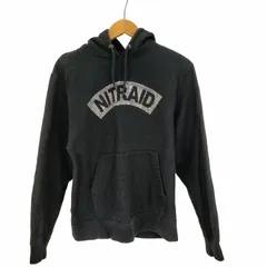 ナイトレイド Nitraid アーチロゴ スワロフスキー ラインストーン パーカー メンズ JPN：M のサムネイル