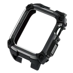 【在庫セール】エレコム Apple Watch 44mm ケース ZEROSHOCK ブラック AW-44CSZEROBK