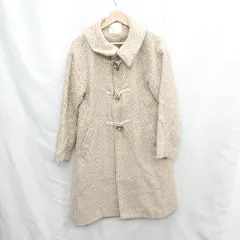 ◇ ⊇ ehka sopo エヘカ ソポ 総柄 長袖 ロングコート サイズF ブラウン系 レディース E  【1502180080746】のサムネイル