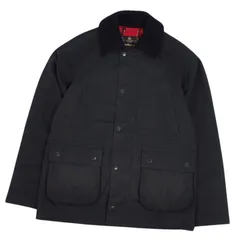 美品 バブアー Barbour ジャケット ビデイル BEDALE オイルドジャケット オイルドコットン ワックスドコットン アウター メンズ 36(Sサイズ相当) ブラックのサムネイル