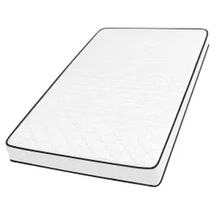 【新着商品】アイリスプラザ 高密度ポケットコイルマットレス 身体の負担を軽減 独立コイル528個 極厚20cm 表面さらっと しっかり硬め らくらく設置 圧縮梱包でお届け シングル ホワイト×ブラック PKMTN-S
