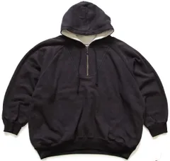 90sUSA古着裏サーマルダブルフェイスジップアップパーカーヘビー