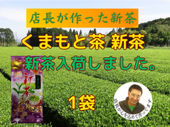 新茶入荷しました‼︎!全国 送料無料 健康  新茶 母の日  緑茶　 上くまもと 緑茶　100g　八十八夜