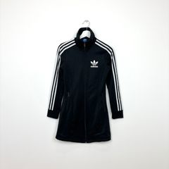 【希少✨】adidas Originals トレフォイル ジャージ ワンピース 超希少】adidas Y2K ジャージロングワンピースTWICEサナ - メルカリ