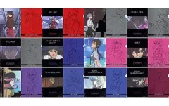 【中古】クリアファイル 全12種セット A4クリアファイルセット(2枚組) 「一番くじ エヴァンゲリオン～初号機vs第13号機～」 H賞