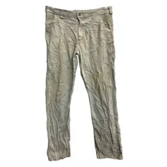 Carhartt ワークパンツ W33 カーハート リラックスフィット ベージュ 古着卸 アメリカ仕入 2502-638