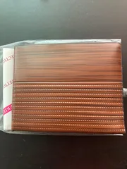 ポケットサイズ！コンパクト財布　メンズ　ブラウン　二つ折り