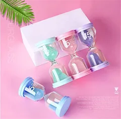 【人気商品】JYTCGSU 砂時計 サンドタイマー 砂時計 卓上 カラフル 砂タイマー デスクトップ 砂時計 1/3/5/10/15/20/30/60分 歯磨きタイマー 時間管理 料理 お風呂用 運動 男の子 女の子 インテリアタイマー ホーム オフィス 教室