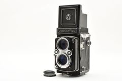 ★動作良好★ ヤシカ YASHICA YASHICAFLEX 新B型 Yashikor 80mm F3.5 OB2956 #33