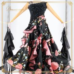 社交ダンス 衣装 スカート チャコット Chacott M レッスン 練習