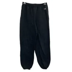 Champion スウェットパンツ YM キッズ 140～ ブラック チャンピオン イージーパンツ ワンポイント ボトムス 古着卸 アメリカ仕入 2505-115