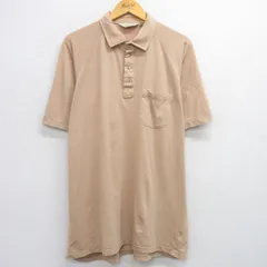 XL/古着 アロー 半袖 ポロ シャツ メンズ 90s ラグラン 大きいサイズ ベージュ カーキ 25jul11 中古 トップスのサムネイル