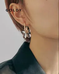 GOLDY/ゴールディ/プランプ フラワー イヤリング/アクセサリー/2240202のサムネイル