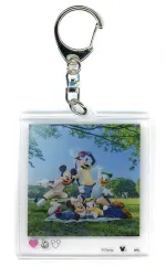 【中古】キーホルダー ミッキー＆フレンズ(公園ポーズ) アクリルキーホルダー ミッキー・イン・リアル・ライフ 「ミッキー＆フレンズ」