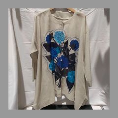 TOKUKO 1er VOL 裾シアー刺繍チュニック 七分袖 レディース M 楽天市場】刺繍 チュニック（長さ（袖）七分袖・五分袖）の通販