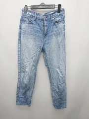 ◇ upper hights アッパーハイツ ダメージ シンプル デニム ジーンズ パンツ サイズ24 インディゴ レディース P  【1403110008499】