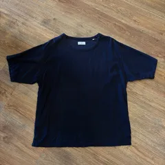 【USED】 SATURDAYS NYC T-SHIRT NAVY L