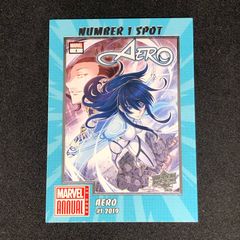 Aero #1 / エアロ #1 2020-21 Upper Deck Marvel Annual Number 1 Spot #N1S-3
