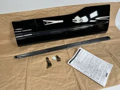 新品 黒 202/クロームM アルファード 純正OP モデリスタ 右フロントドアパネル サイドスカート D2611-45910-C0 76913-580AR2 459 管理22323のサムネイル