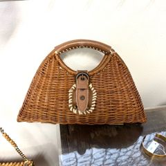 bag / ミニバッグ かご #a831