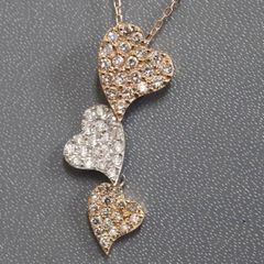 K18PGダイヤモンドペンダント リバーシブル D0.28 4.0g - メルカリ 