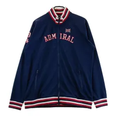 サイズ：XL ADMIRAL アドミラル  ジップジャケット  ネイビー系 [240101215913] ゴルフウェア メンズ ストストのサムネイル